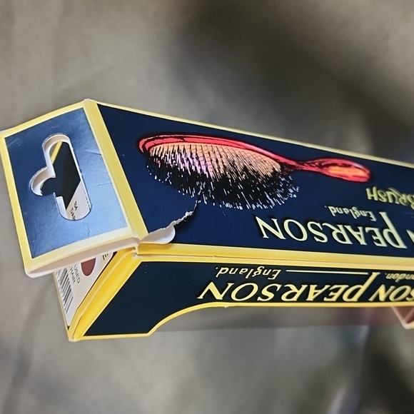 NIB Mason Pearson B4 Pocket Bristle Hair Brush Dark Ruby For Fine Hair - Picture 3 of 4